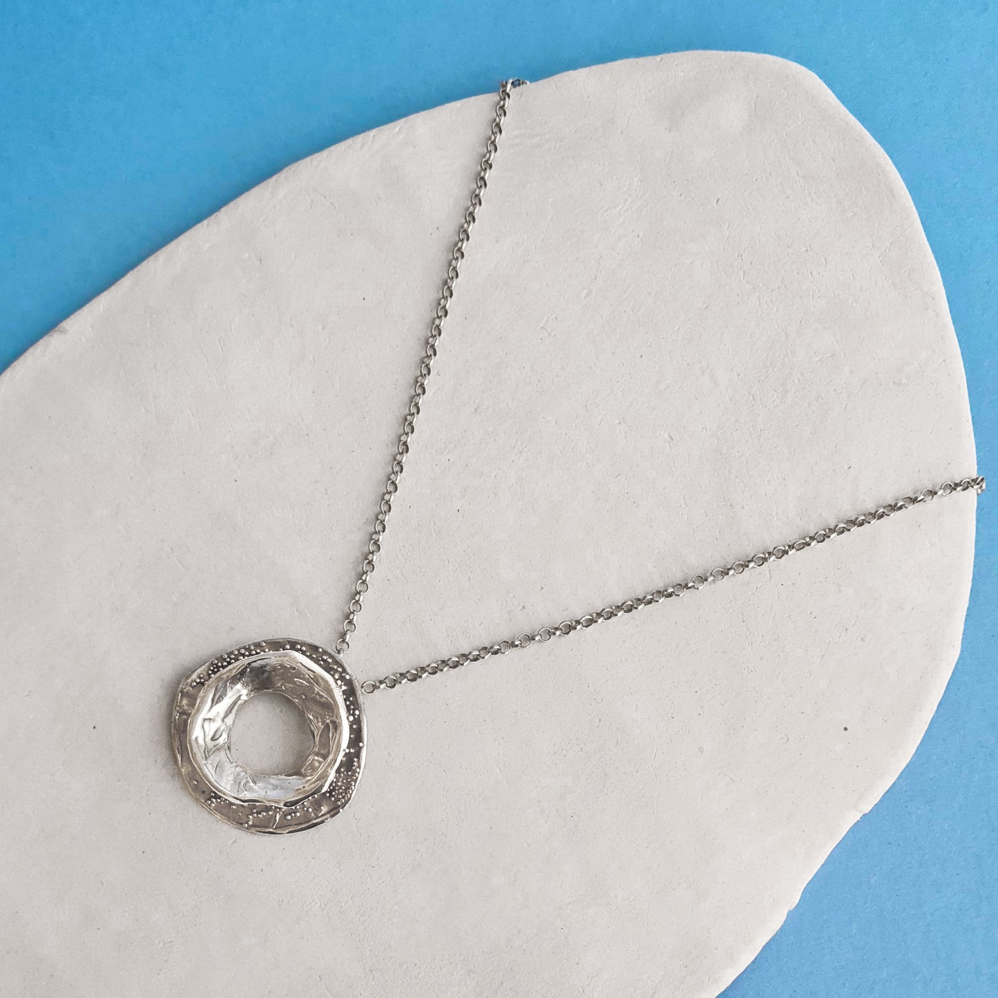 NEREIDE - Collana in argento 925 ciondolo medium